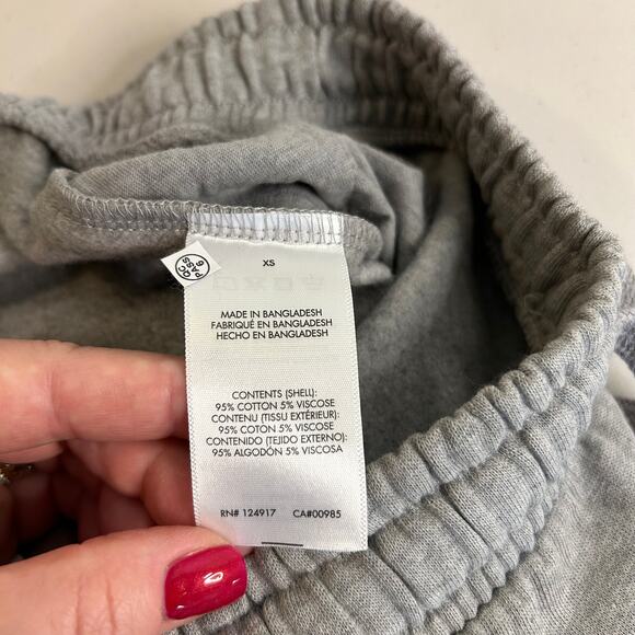 WeWoreWhat Womens Pull On Elastic Waist Drawstring Gray Fleece Lined Short Sz XS - Picture 9 of 14